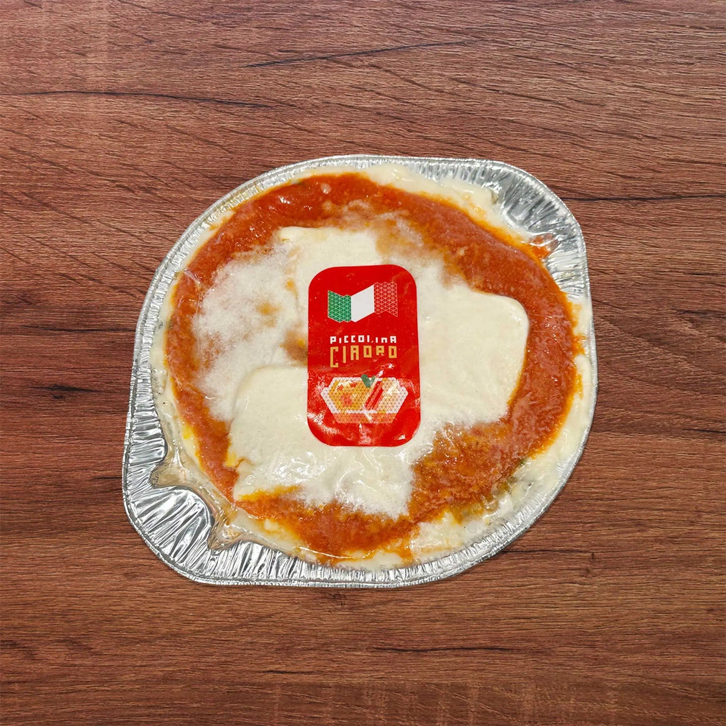 牡蠣と春菊のラザニア